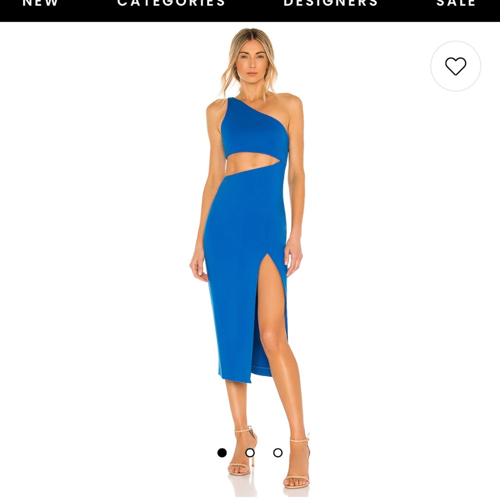 REVOLVE - NBD - Kody Cutout Midi Dress in Blueberry